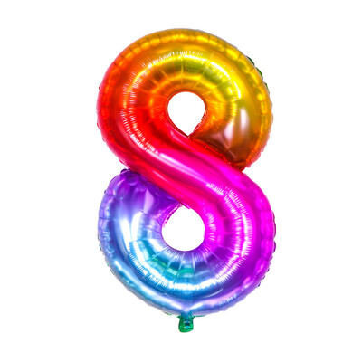 Baloni od aluminijske folije s brojevima od 40 inča 0 1 2 3 4 5 6 7 8 9 godina Baloni za djecu, odrasle Rođendanske dekoracije za vjenčanje Potrepštine za zabavu