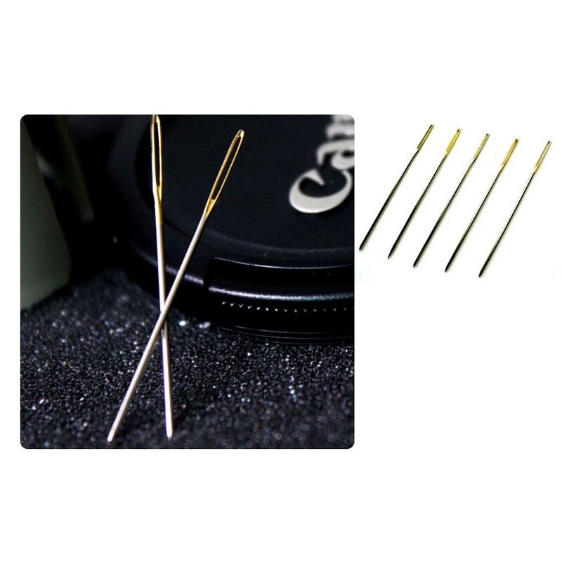 Igle za ubod križa Tupi zlatni repovi za šivanje Pribor za ručni rad s perlama Alati za vezenje #22 #24 #26 14CT 11CT 100 komada