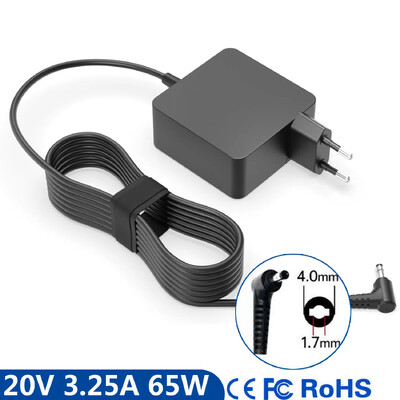 20V 3.25A 65W nešiojamojo kompiuterio kintamosios srovės adapterio įkroviklis, skirtas Lenovo ADLX65CCGG2A ADLX65CCGE2A ADLX65CCGA2A ADLX65CCGK2A ADLX65CCGR2A ADLX65CDGR2A