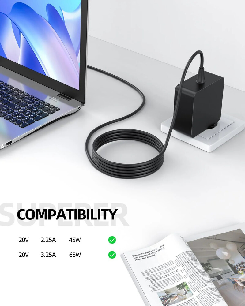 Nabíjačka na notebook 20V 3,25A 65W pre Lenovo ADLX65CCGG2A ADLX65CCGE2A ADLX65CCGA2A ADLX65CCGK2A ADLX65CCGR2A ADLX65CDGR2A