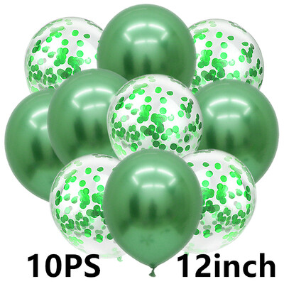 14/10db Arany Sliver Latex Szív Valentin Napi Lufi Fémes Nem Reveal Globos Baby Shower Esküvői Születésnapi Party Dekor