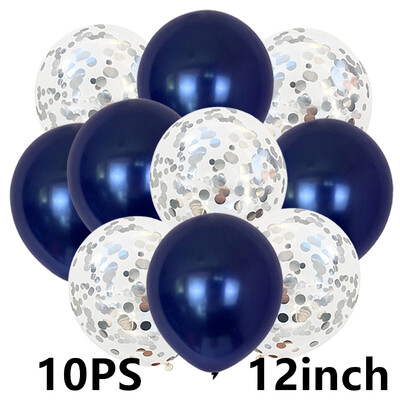 14/10db Arany Sliver Latex Szív Valentin Napi Lufi Fémes Nem Reveal Globos Baby Shower Esküvői Születésnapi Party Dekor