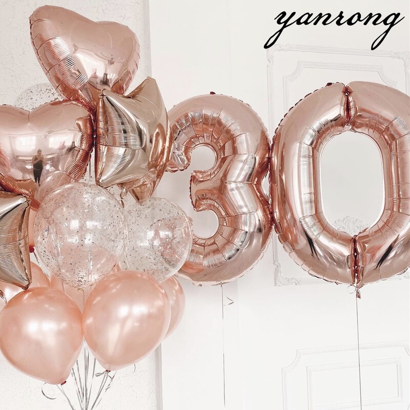 14/10db Arany Sliver Latex Szív Valentin Napi Lufi Fémes Nem Reveal Globos Baby Shower Esküvői Születésnapi Party Dekor