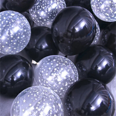 Set de baloane din latex albastru cu cerneală, 12 buc. Baloane cu heliu, auriu, roz, cu cerneală, pentru decorarea nunții, pentru Baby Shower, pentru petrecerea de naștere.