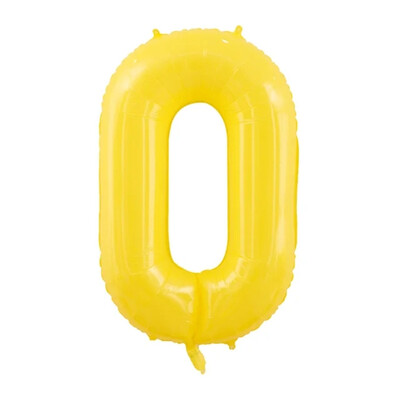 40 collu dzeltens skaitļa motīva balons 1 2 3 4 5 6 7 8 9 0 Mazuļa baloni Daudz laimes dzimšanas dienā Baloni Pīle Dzeltenais Balons Dienas Hēlija Balons