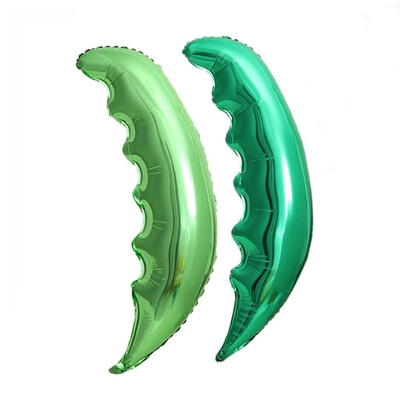 6 vnt palmių lapų balionai Havajų tropinių kokosų palmių lapų balionai helio lapų balionai Luau atogrąžų vakarėliui dekoruoti