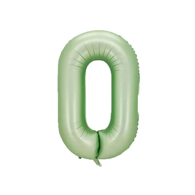 40 hüvelykes Vintage zöld szám léggömb 18 hüvelykes szív léggömbök 30 40 50 60 70 értékű boldog születésnapi parti dekorációhoz barkácsolás otthoni kellékek