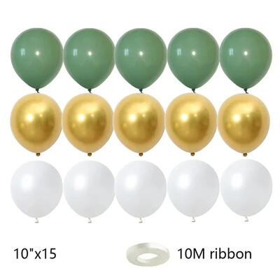 40 hüvelykes Vintage zöld szám léggömb 18 hüvelykes szív léggömbök 30 40 50 60 70 értékű boldog születésnapi parti dekorációhoz barkácsolás otthoni kellékek