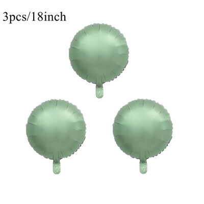 40 hüvelykes Vintage zöld szám léggömb 18 hüvelykes szív léggömbök 30 40 50 60 70 értékű boldog születésnapi parti dekorációhoz barkácsolás otthoni kellékek