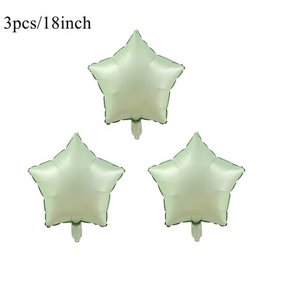 40 hüvelykes Vintage zöld szám léggömb 18 hüvelykes szív léggömbök 30 40 50 60 70 értékű boldog születésnapi parti dekorációhoz barkácsolás otthoni kellékek