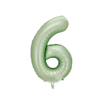 40 hüvelykes Vintage zöld szám léggömb 18 hüvelykes szív léggömbök 30 40 50 60 70 értékű boldog születésnapi parti dekorációhoz barkácsolás otthoni kellékek