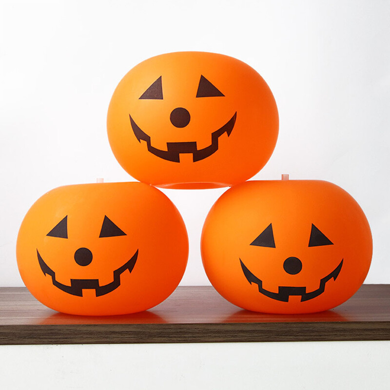12-palcové 5 ks Halloween Latexové balóny Tekvicové duchové festivalové balóny Halloweenske dekorácie Domov Vonkajšia Halloweenska tekvicová dekorácia