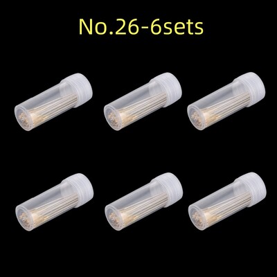 Šivaća igla sa zlatnim repom BR. 22/24/26 Tkanina za vez Igle za krpanje od nehrđajućeg čelika DIY alati