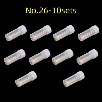 Šivaća igla sa zlatnim repom BR. 22/24/26 Tkanina za vez Igle za krpanje od nehrđajućeg čelika DIY alati