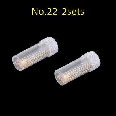 Šivaća igla sa zlatnim repom BR. 22/24/26 Tkanina za vez Igle za krpanje od nehrđajućeg čelika DIY alati