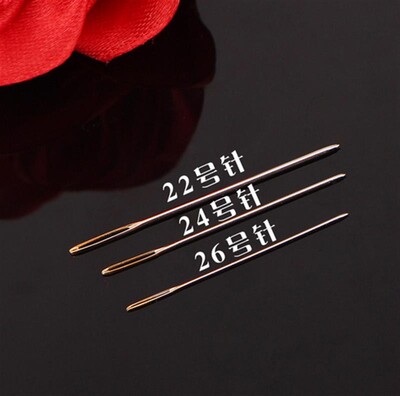 30 vnt / partija Auksinės uodegos siuvinėjimo audinys Audinys Kryžminio dygsnio adatos Rankdarbiai Buki siuvinėjimas Adatos Rankdarbiai Įrankiai Siuvimo amatai