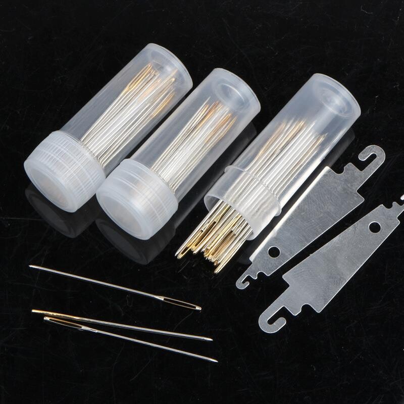 30 vnt / partija Auksinės uodegos siuvinėjimo audinys Audinys Kryžminio dygsnio adatos Rankdarbiai Buki siuvinėjimas Adatos Rankdarbiai Įrankiai Siuvimo amatai