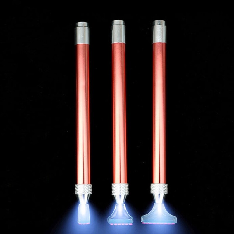 Dijamantna 5D olovka za slikanje s dijamantnim osvjetljenjem od legure Zamjenska olovka za bušilice za glavu za DIY dijamantni vez