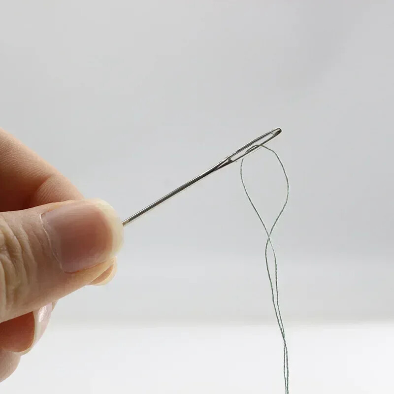 1/15 ks DIY remeselné náradie Veľké očká z nehrdzavejúcej ocele Vyšívanie Krížikový steh Pletenie Priadza Šitie Ručné háčkovanie Sada háčikov