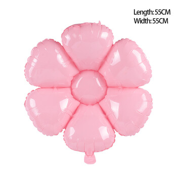 Butterfly Balloons Pink Butterfly Flower Foil Mylar Balloon 1-9 Number Balloons Helium for Happy Birthday Party Decorations