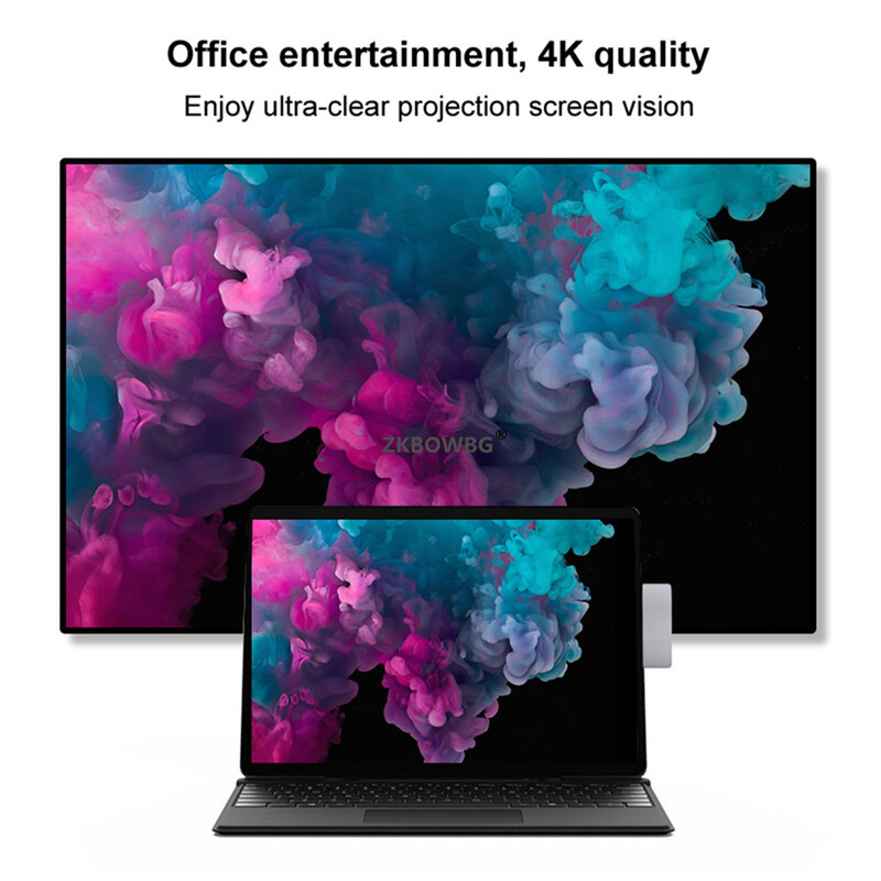 HUB USB C tip C pentru Microsoft Surface Pro 8 9 X Pro9 ProX Hub Stație de andocare USB 3.0 cu cititor de carduri SD PD TF compatibil HDMI