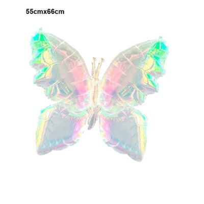 Spalvingi drugelių balionai mergaitės gimtadienio vakarėliui