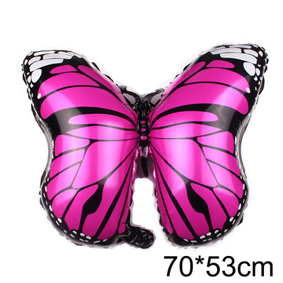 Spalvingi drugelių balionai mergaitės gimtadienio vakarėliui