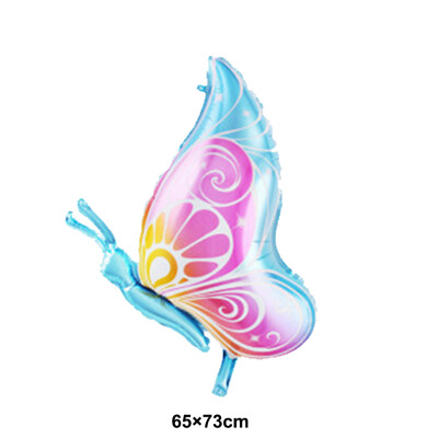 Spalvingi drugelių balionai mergaitės gimtadienio vakarėliui