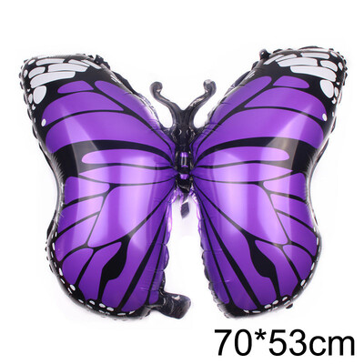 Spalvingi drugelių balionai mergaitės gimtadienio vakarėliui