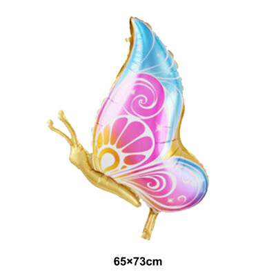 Spalvingi drugelių balionai mergaitės gimtadienio vakarėliui