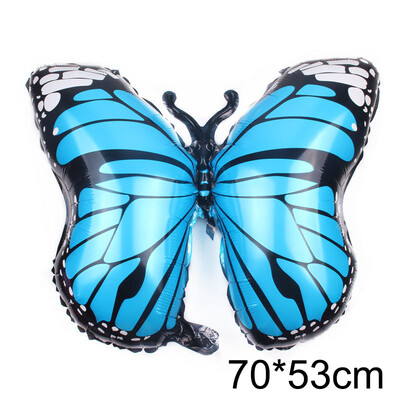 Spalvingi drugelių balionai mergaitės gimtadienio vakarėliui