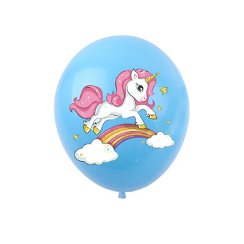 Unicorn Balloons Προμήθειες πάρτι λατέξ Μπαλόνι Παιδικά Κινούμενα σχέδια Ζώο Άλογο Float Globe Baby Shower Διακοσμητικά πάρτι γενεθλίων