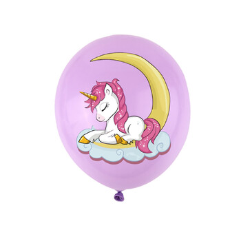 Unicorn Balloons Προμήθειες πάρτι λατέξ Μπαλόνι Παιδικά Κινούμενα σχέδια Ζώο Άλογο Float Globe Baby Shower Διακοσμητικά πάρτι γενεθλίων