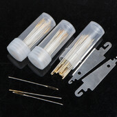 30 komada igle za šivanje križem Zlatna repna igla tupa igla za vez za vez križić Alati za vezenje križić Novo