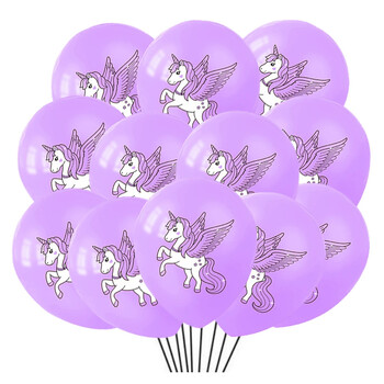 10/30/50 τεμ. 12 ιντσών Unicorn Latex Balloon Kit Cartoon Animal Horse Balloon Παιδικό πάρτι γενεθλίων Διακοσμητικό ντους για μωρά