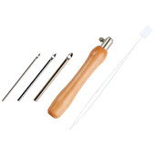 Siuvimo smeigtukai Adatos Siuvinėjimo dygsnio įrankis Tvirtas Punch Kit Paprastas kryžminis vėlimas