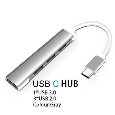 Hub USB 3.0 pentru Adaptor pentru laptop PC Computer PD Charge Dock Station RJ45 compatibil HDMI Card TF/SD Splitter tip C pentru notebook