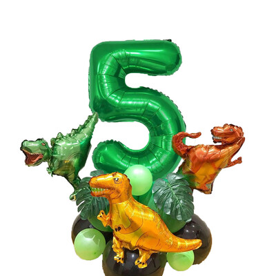 16 ks/balenie Sada balónov na párty s dinosaurom