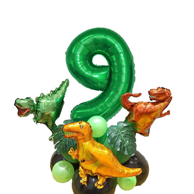 16 ks/balenie Sada balónov na párty s dinosaurom