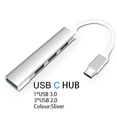 „Thunderbolt 3“ adapteris USB tipo C šakotuvas Su HDMI suderinamas 4K palaikymas „Samsung Dex“ režimo USB-C dokas su PD, skirtas „MacBook Pro“ / „Air 2021“