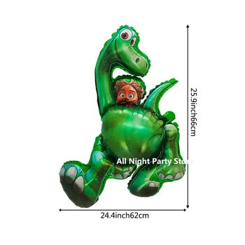 The Good Dinosaur Theme Παιδικά μπαλόνια για πάρτι γενεθλίων Arlo Dinosaur 32 ιντσών Αριθμός Globlos Baby Shower Party Supplies Decor