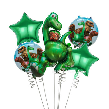 The Good Dinosaur Theme Παιδικά μπαλόνια για πάρτι γενεθλίων Arlo Dinosaur 32 ιντσών Αριθμός Globlos Baby Shower Party Supplies Decor