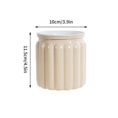 Lonac za hidroponičko bilje Samozalivajući Lonac za cvijeće Unutarnja mini žardinjera za sukulente Stolna vaza Samozalivajući kućni ured Bonsai dekor