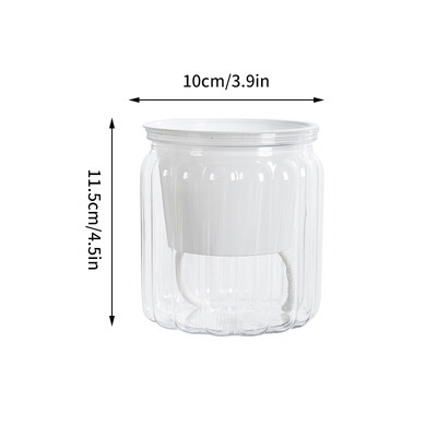 Lonac za hidroponičko bilje Samozalivajući Lonac za cvijeće Unutarnja mini žardinjera za sukulente Stolna vaza Samozalivajući kućni ured Bonsai dekor