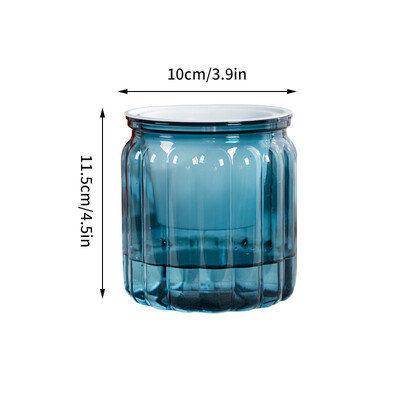 Lonac za hidroponičko bilje Samozalivajući Lonac za cvijeće Unutarnja mini žardinjera za sukulente Stolna vaza Samozalivajući kućni ured Bonsai dekor