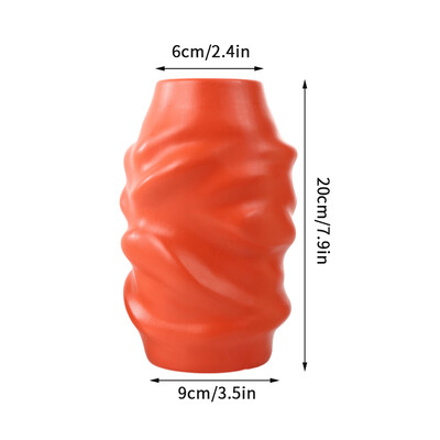 Északi virágváza utánzat kerámia műanyag virágcserép tároló palack virágokhoz Nappali Modern lakberendezési díszek Díszek