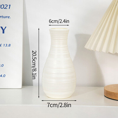 Északi virágváza utánzat kerámia műanyag virágcserép tároló palack virágokhoz Nappali Modern lakberendezési díszek Díszek