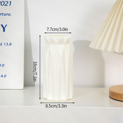 Északi virágváza utánzat kerámia műanyag virágcserép tároló palack virágokhoz Nappali Modern lakberendezési díszek Díszek