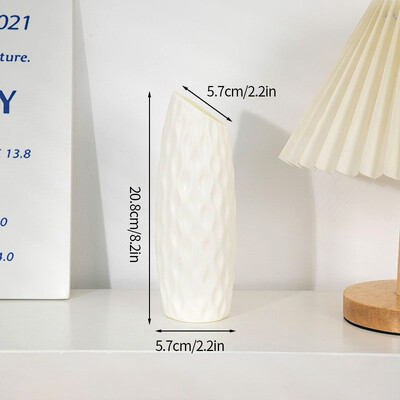 Északi virágváza utánzat kerámia műanyag virágcserép tároló palack virágokhoz Nappali Modern lakberendezési díszek Díszek