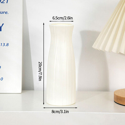 Északi virágváza utánzat kerámia műanyag virágcserép tároló palack virágokhoz Nappali Modern lakberendezési díszek Díszek